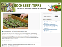 Tablet Screenshot of hochbeet-tipps.com